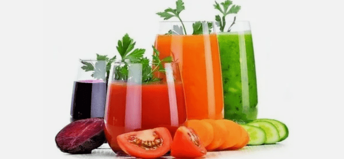 Жапониялык диета ширелери өсүмдүк жана жемиш